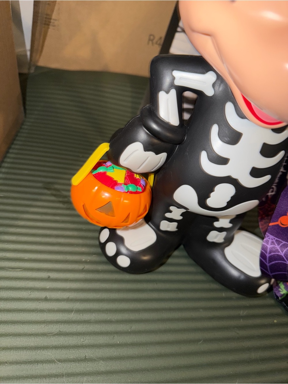 Mickey Mouse Skeleton Popcorn Bucket w/strap - Walt Disney World Magic Kingdom - Picture 2 of 4